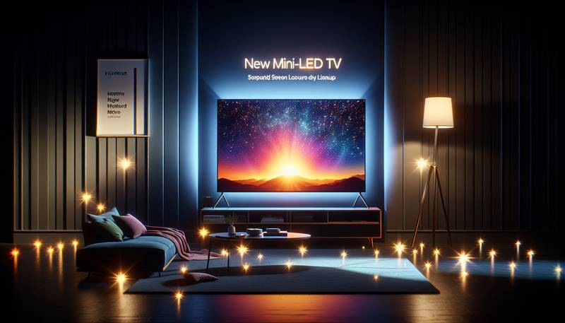 Hisense Launches Bright and Feature-Packed Mini-LED TV Lineup