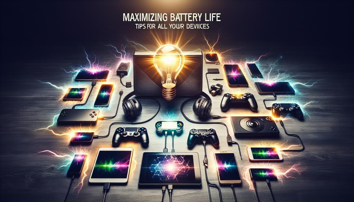 Maximizing Battery Life: Tips for All Your Devices