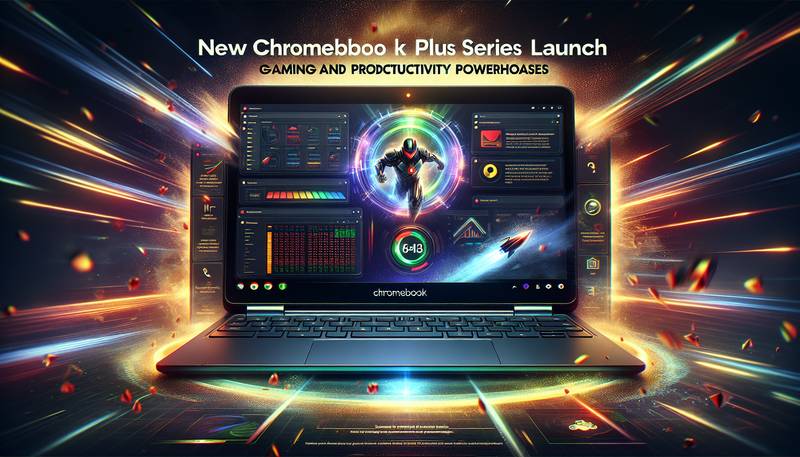 New Chromebook Plus Series Launch: Gaming and Productivity Powerhouses