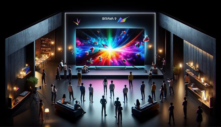 Sony Unveils Bravia 9 - The Bright Future of Flagship TVs