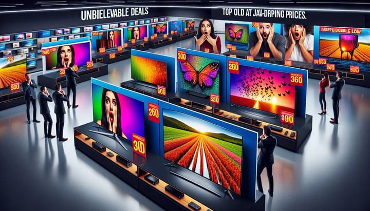 Unbelievable TV Deals: Top OLED Models at Jaw-Dropping Prices