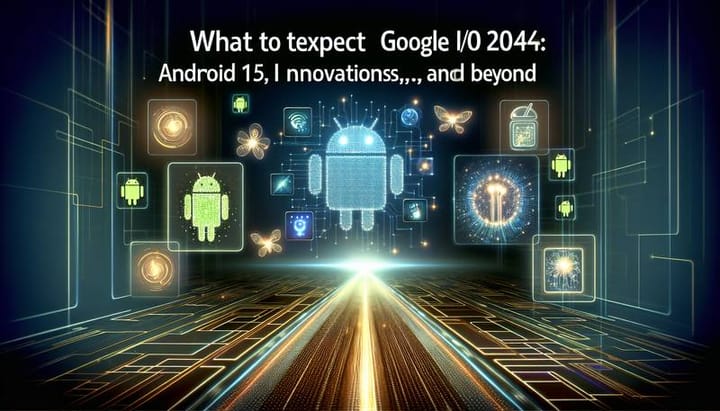 What to Expect at Google I/O 2024: Android 15, AI Innovations, and Beyond