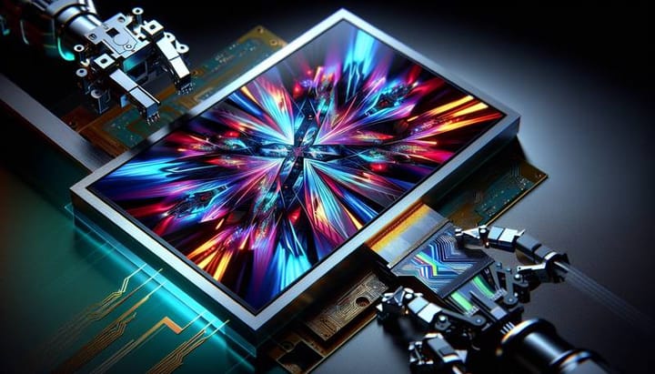 Q-Pixel's Revolutionary 6800 PPI MicroLED Display Technology