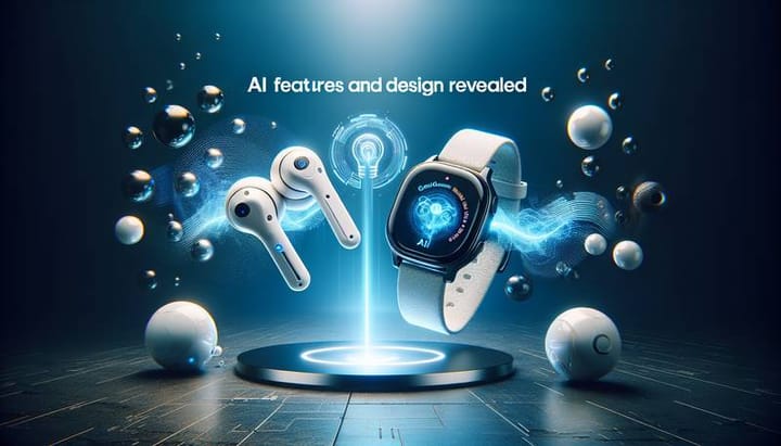 Samsung's New Galaxy Buds 3 and Galaxy Watch: AI Features and Design Revealed