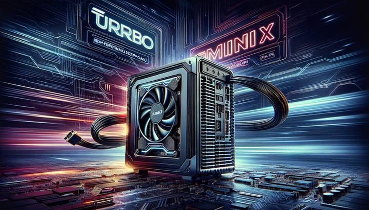 Turbo Mini X: The Mighty Mini PC with Desktop-Class CPU and External GPU