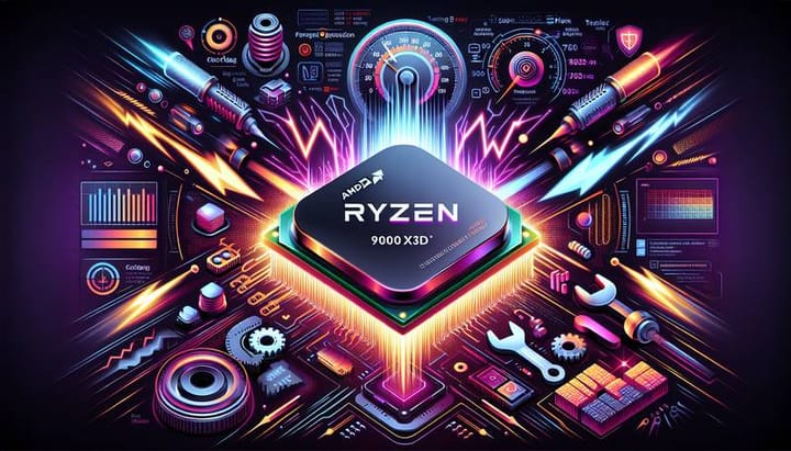AMD Ryzen 9000X3D Processors to Offer Full Overclocking Support